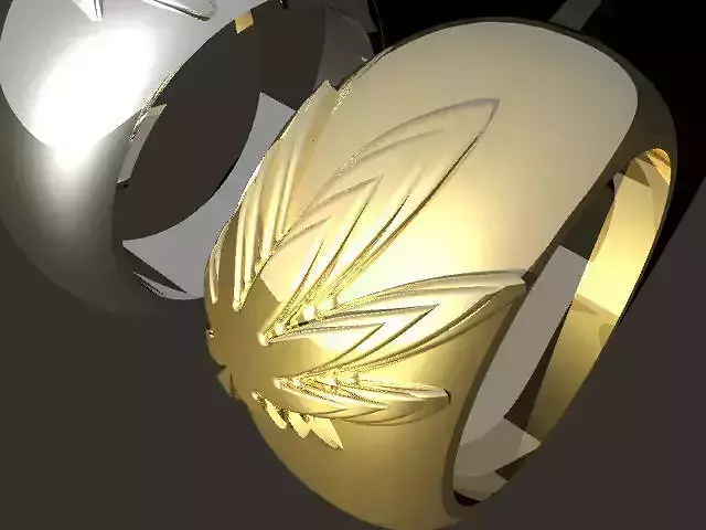 cannabis themed jewelry ring