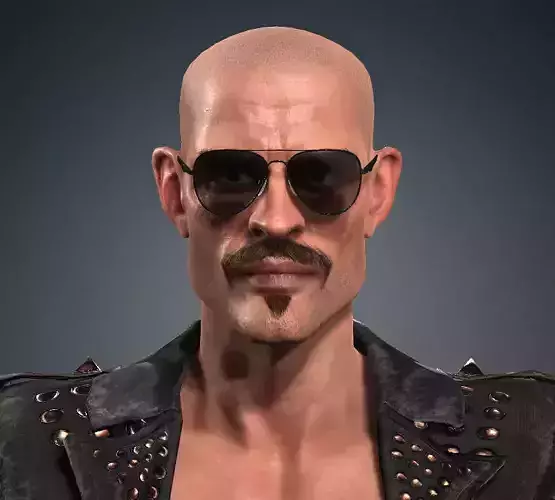 Bad Man Rigged 3D Model 3D model