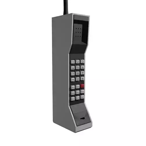 First cell phone Free 3D model