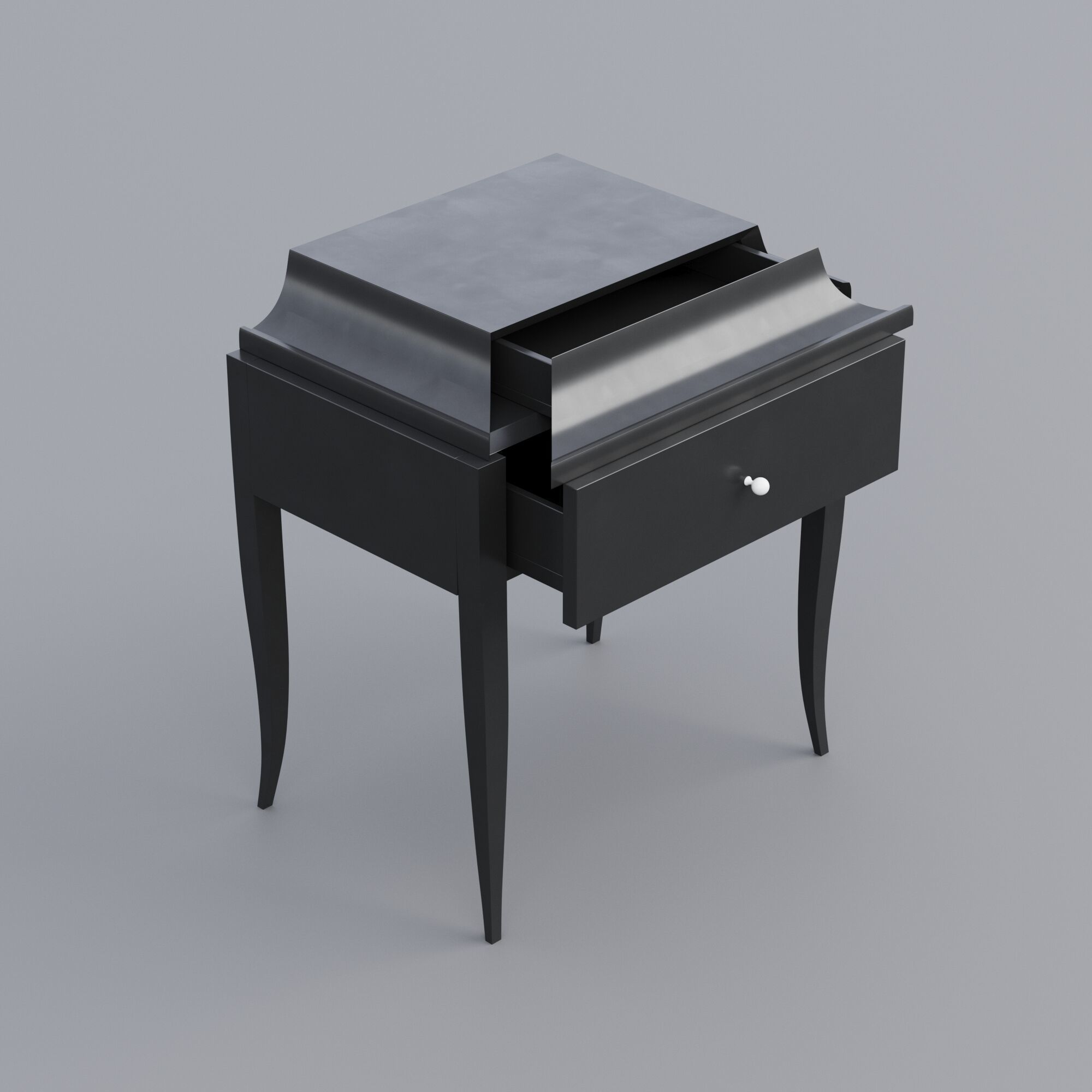 Side Table New Classic and Indochine 3D model_1