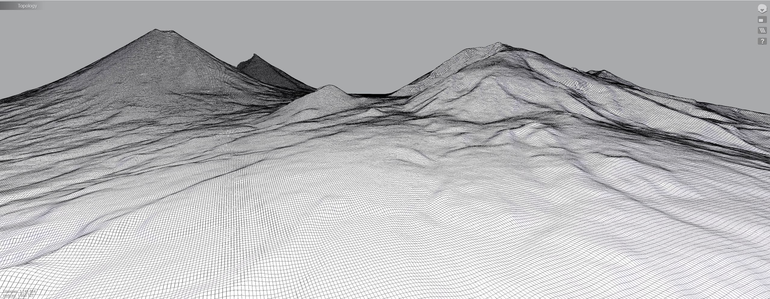 Volcano Klyuchevskaya Sopka 3D model_9