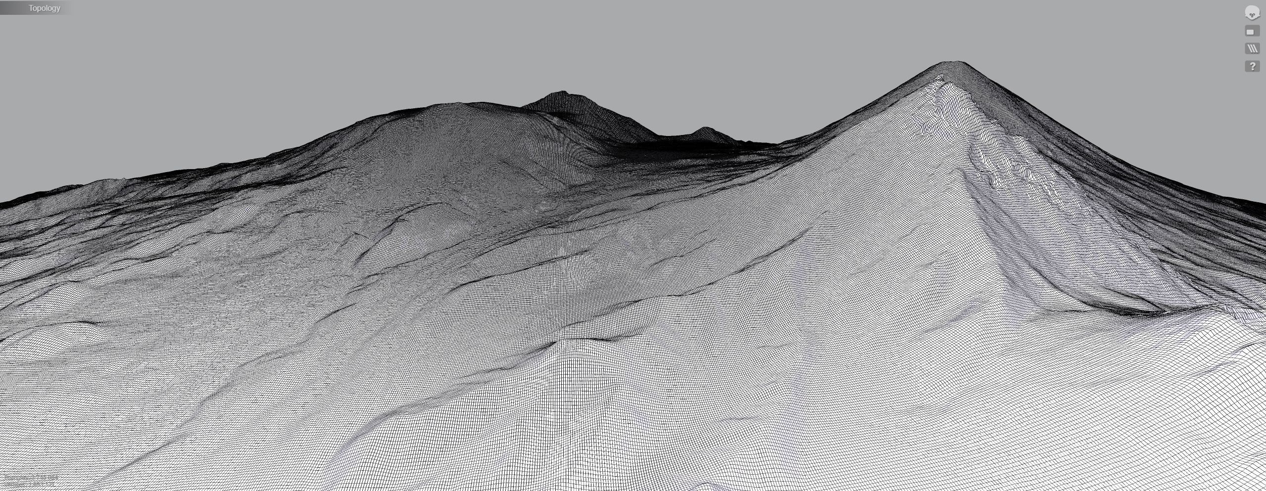 Volcano Klyuchevskaya Sopka 3D model_11