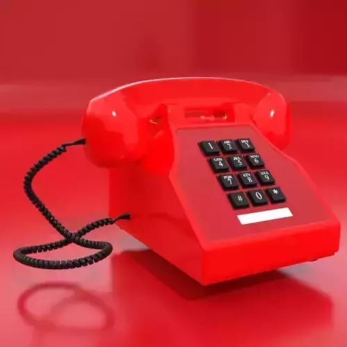 Retro Red Phone