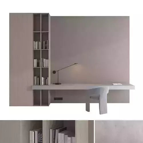 Workplace set 03 3D model