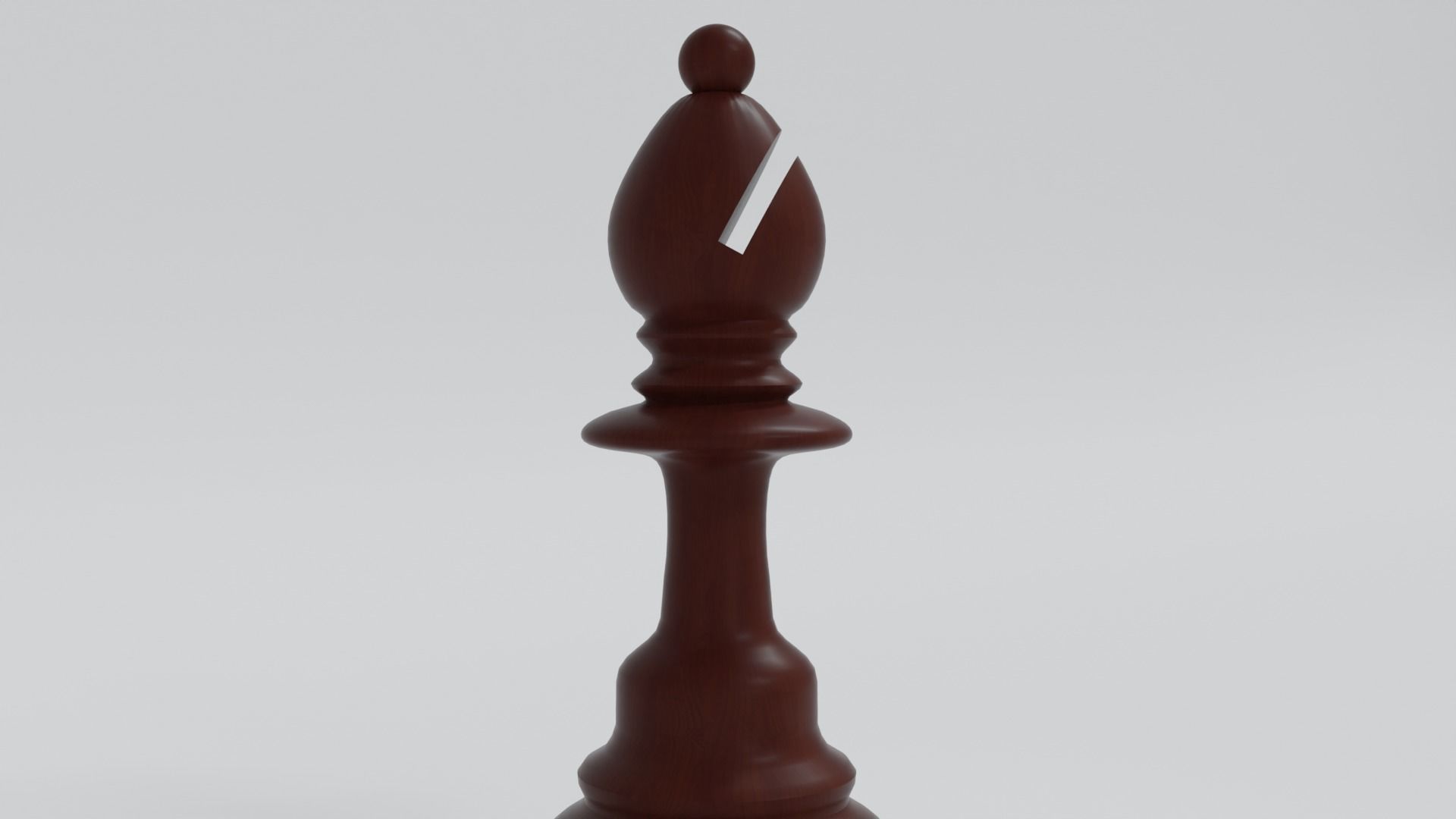 Wooden Chess Set  3D model_15