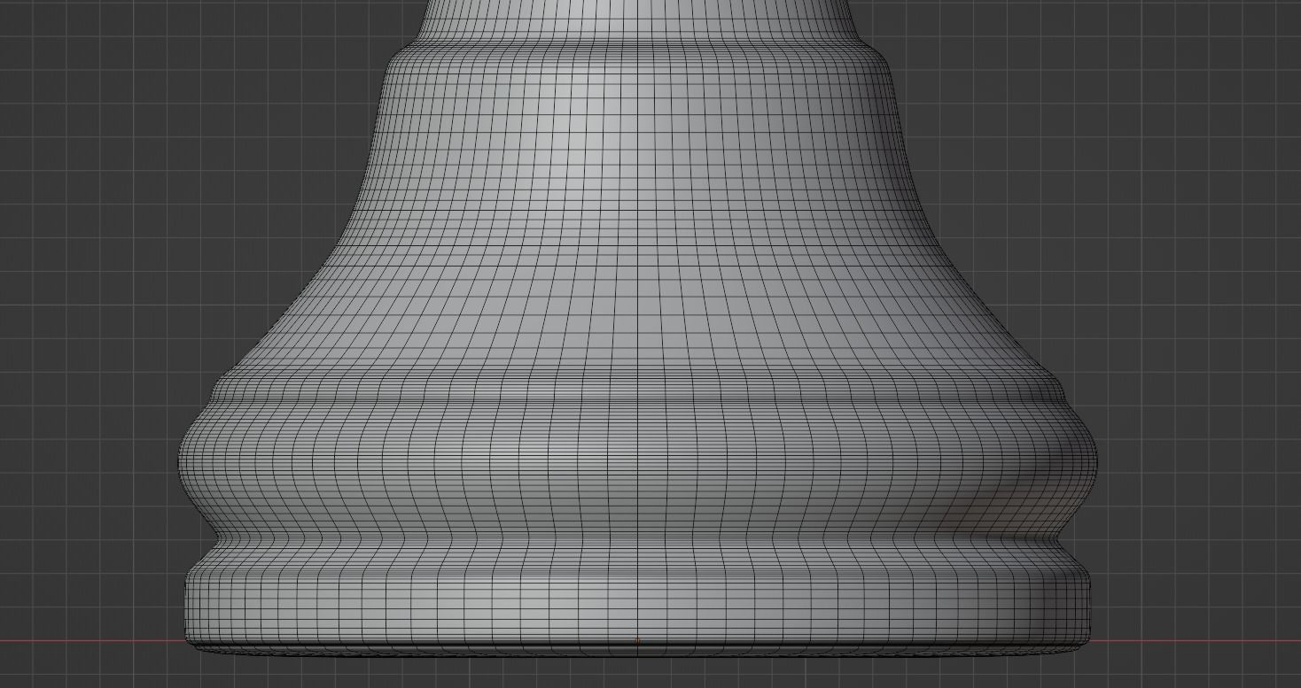 Wooden Chess Set  3D model_32