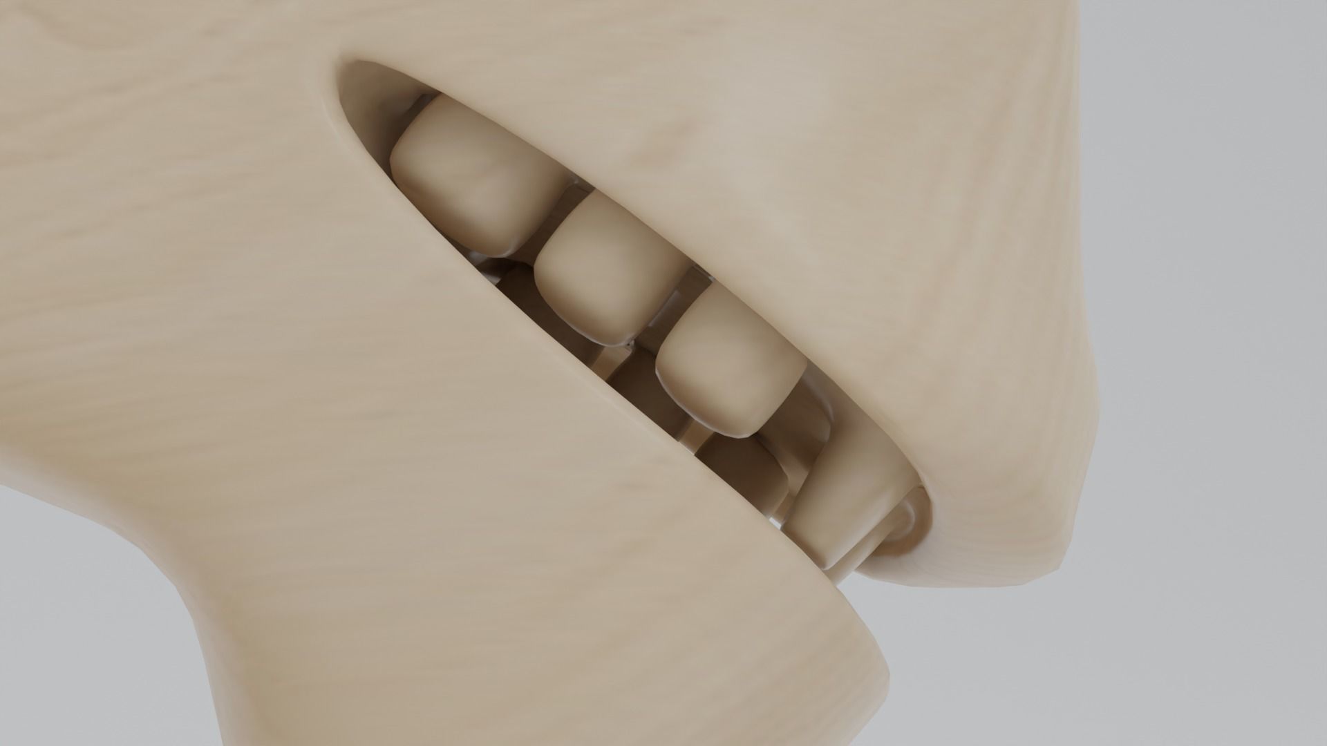 Wooden Chess Set  3D model_29