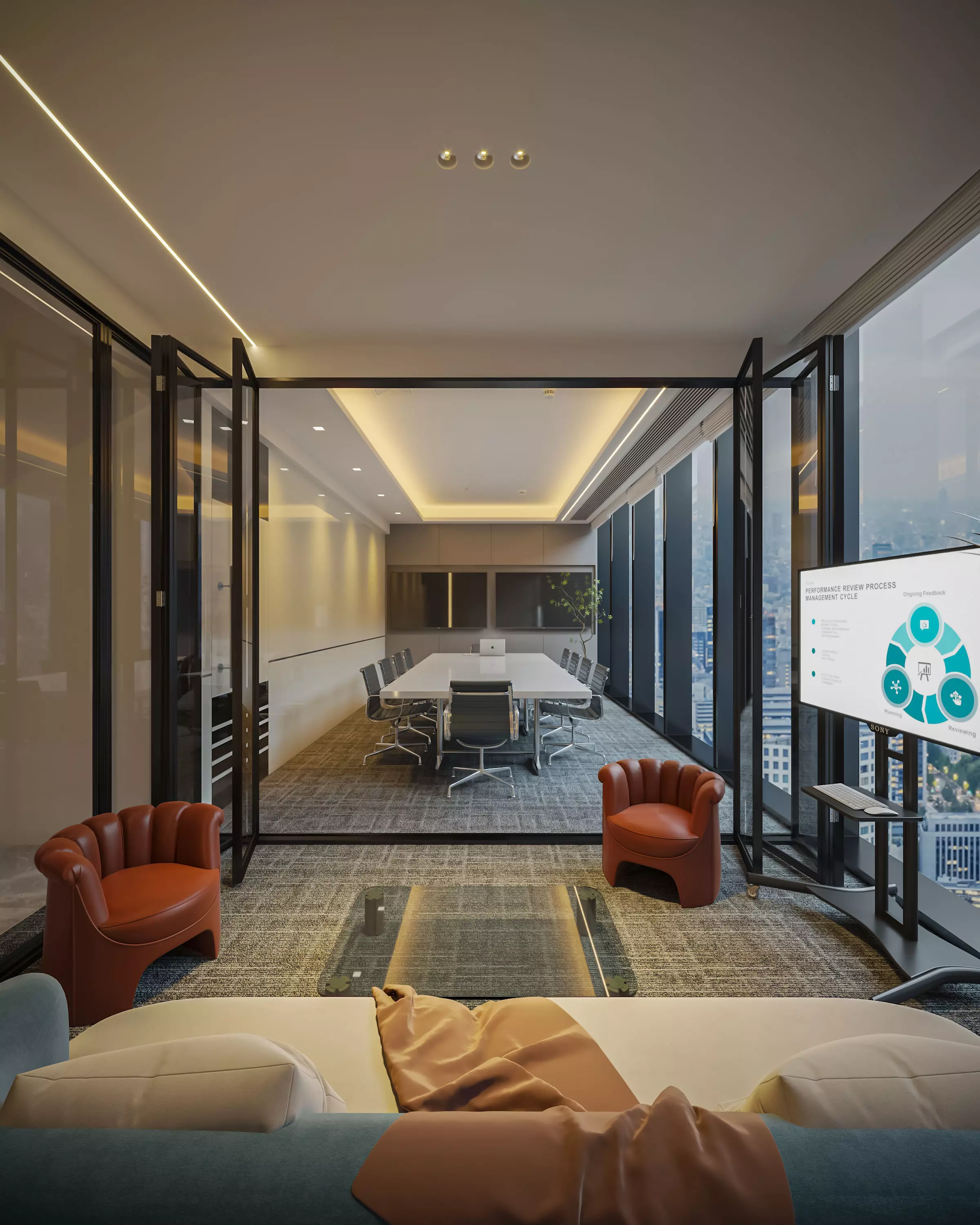 Meeting Room 3D model_0