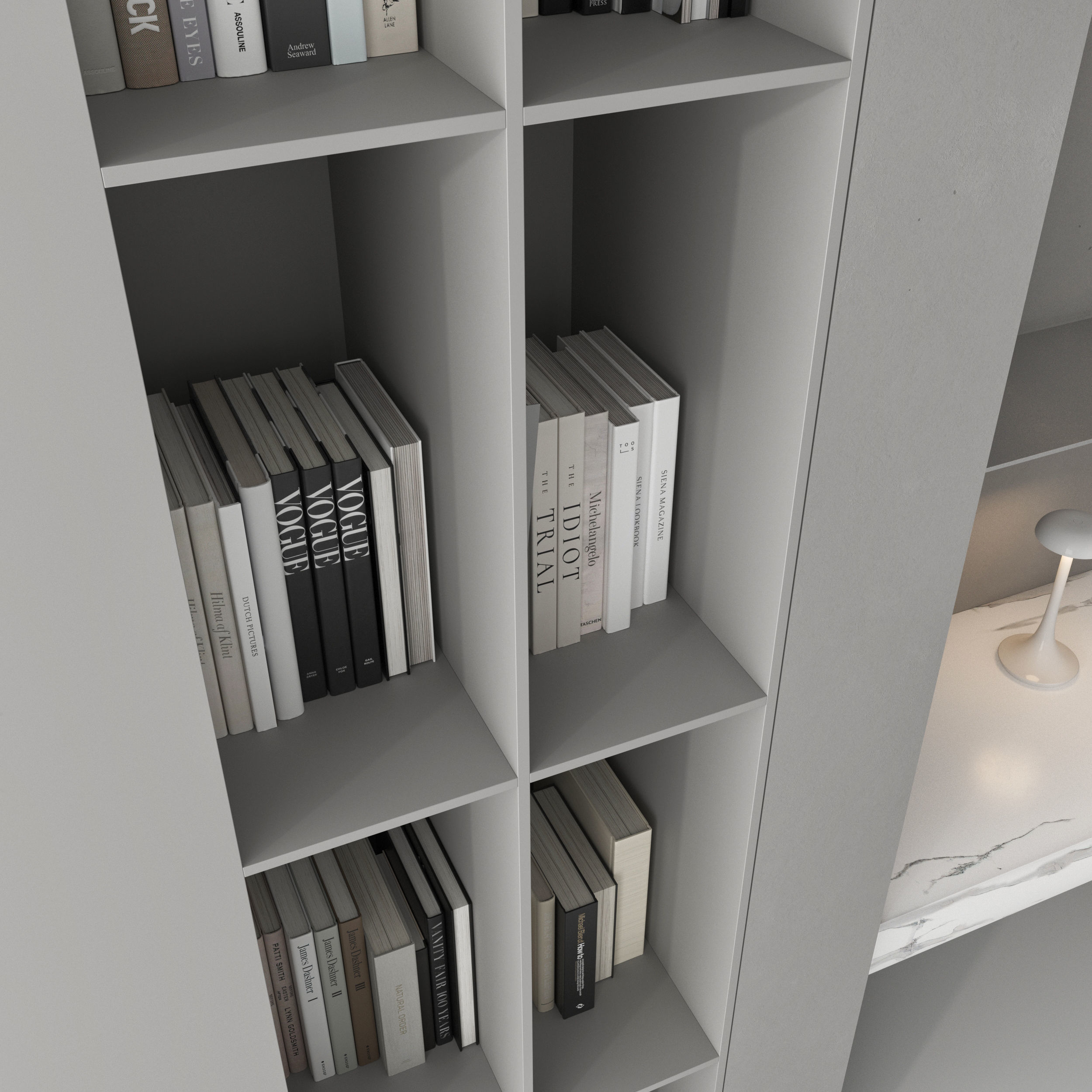 Workplace set 04 3D model_4