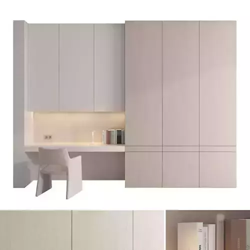 Workplace set 05 3D model