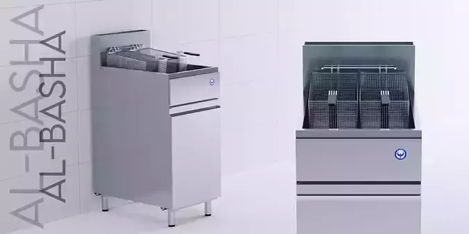 Industrial Stainless Steel Deep Fryer For Restaurants