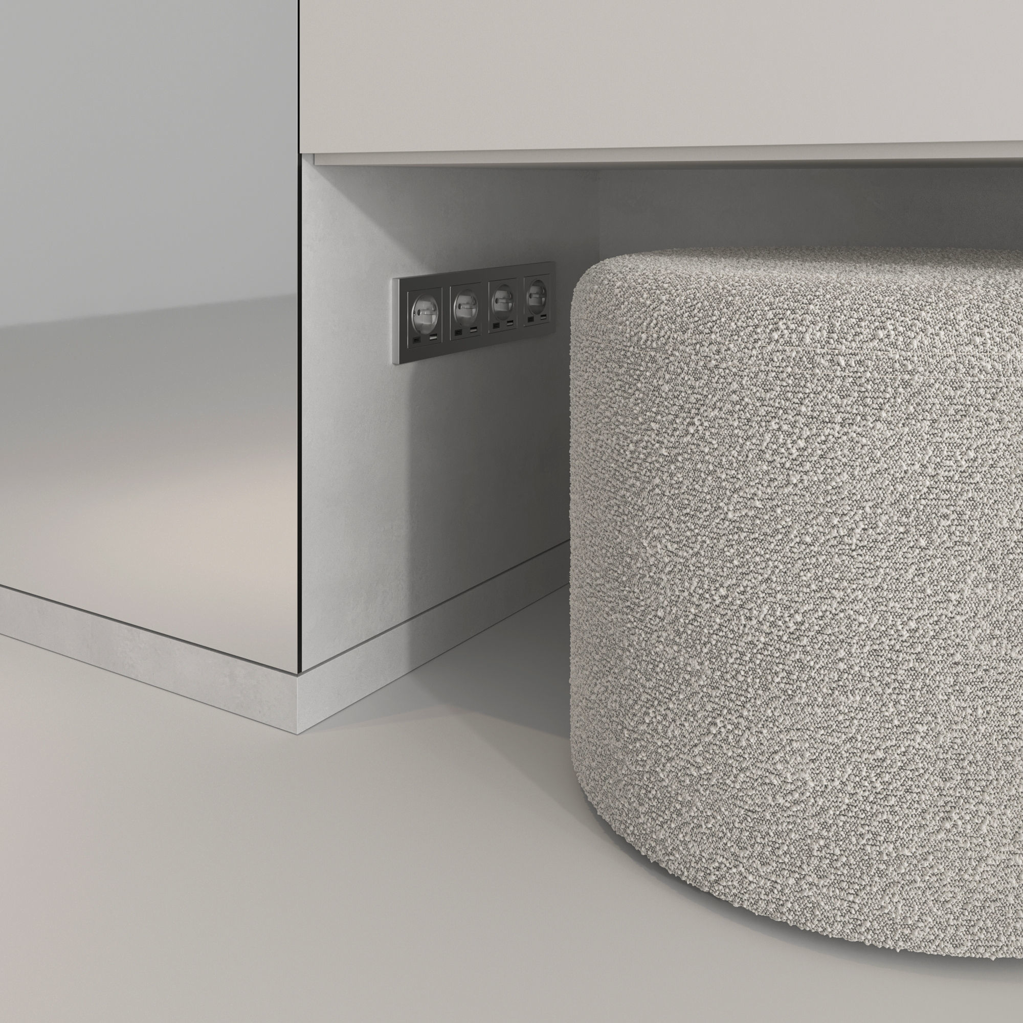 Hallway set 10 3D model_3