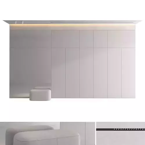 Hallway set 11 3D model