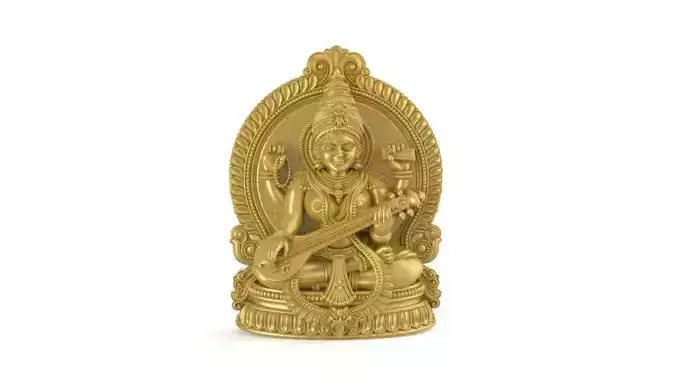 Saraswati pendant 