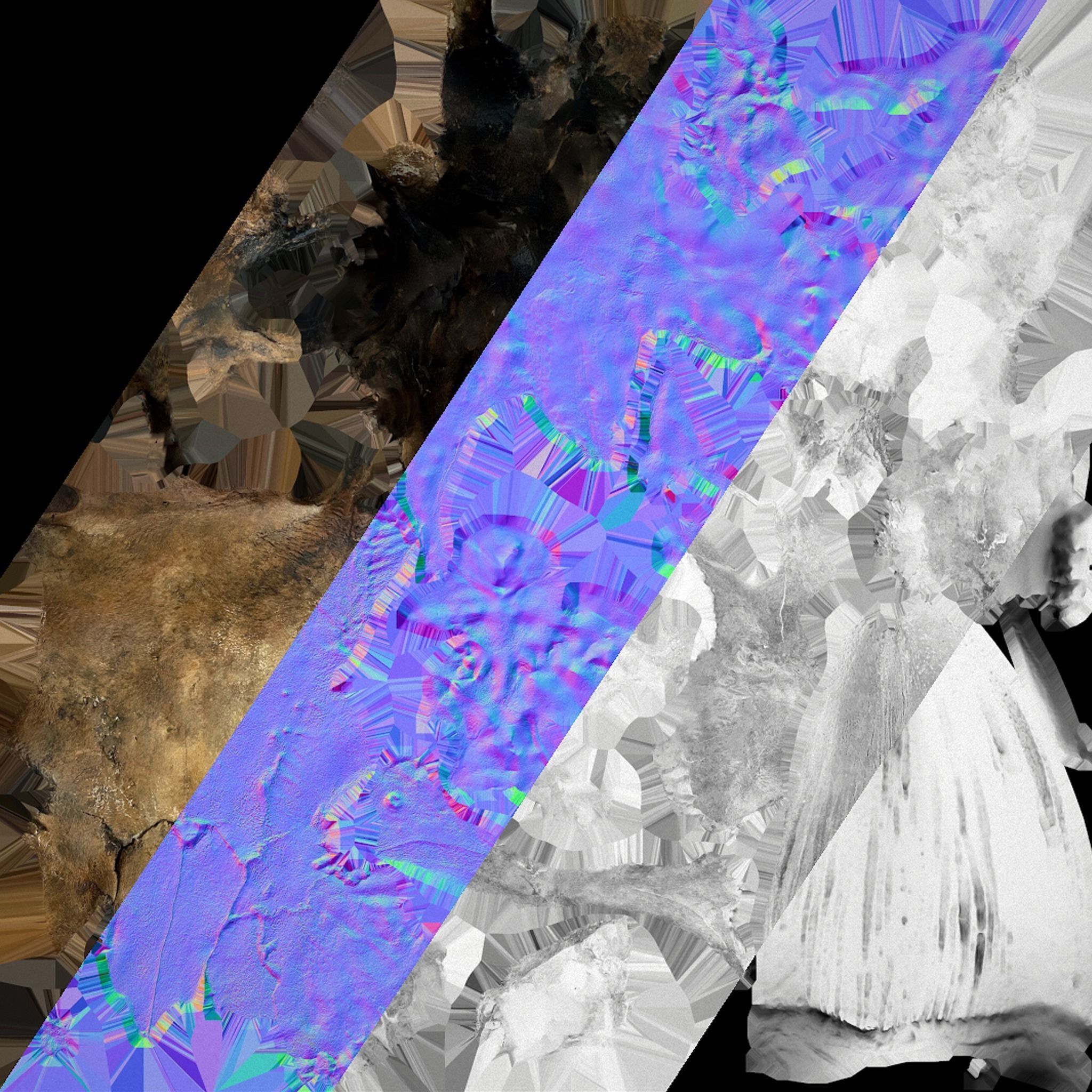 Bull Cow Skull Low-poly 3D model_22