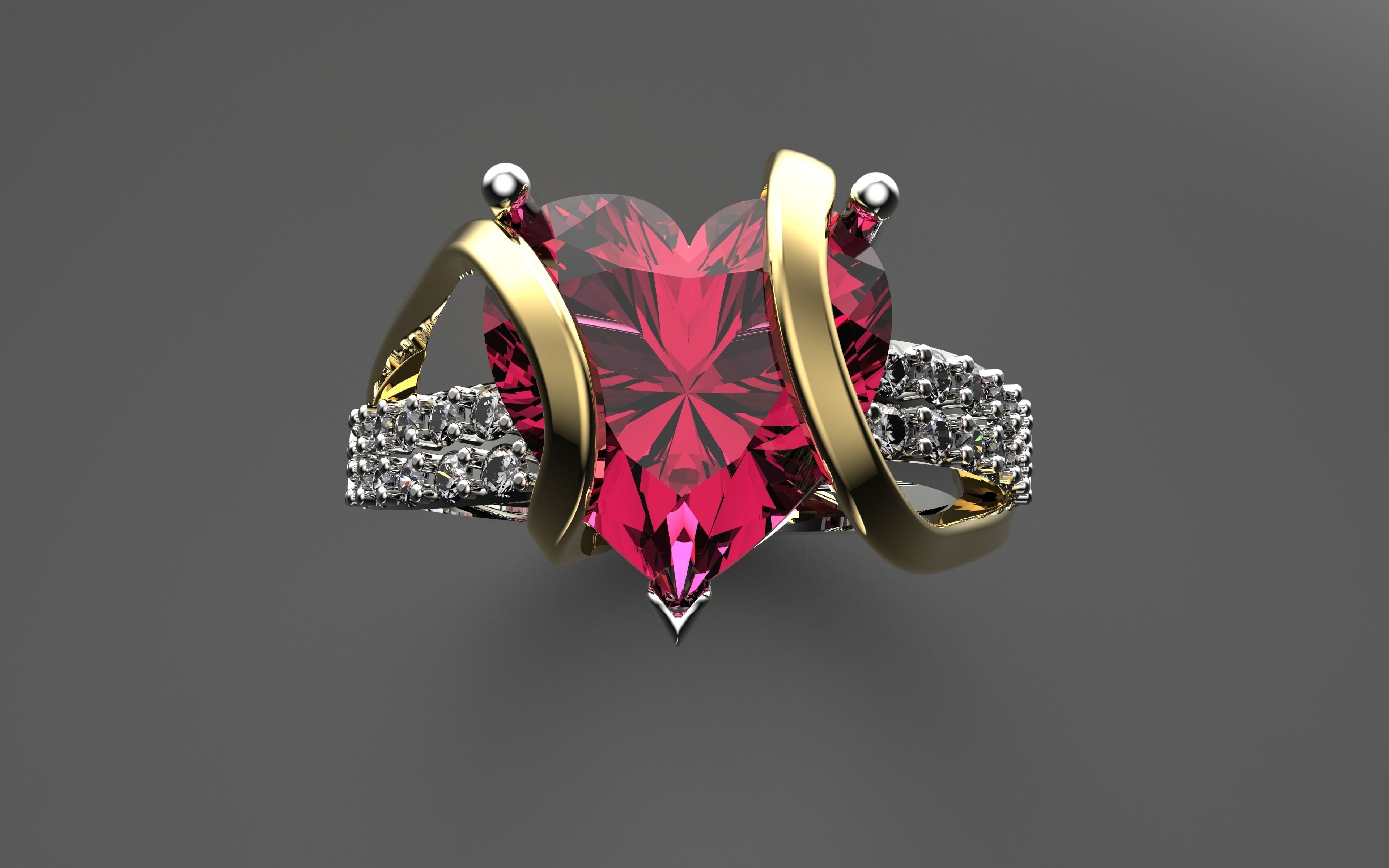 RING 04 3D print model_2