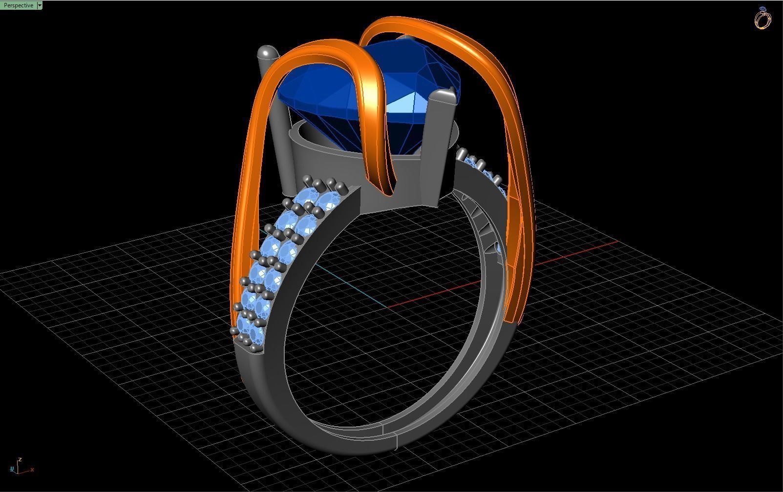 RING 04 3D print model_4