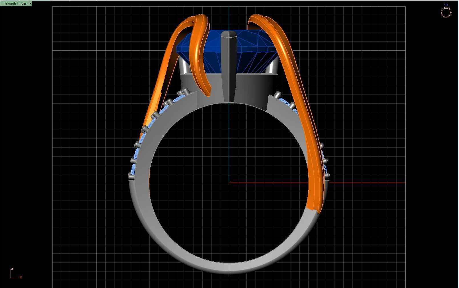 RING 04 3D print model_7