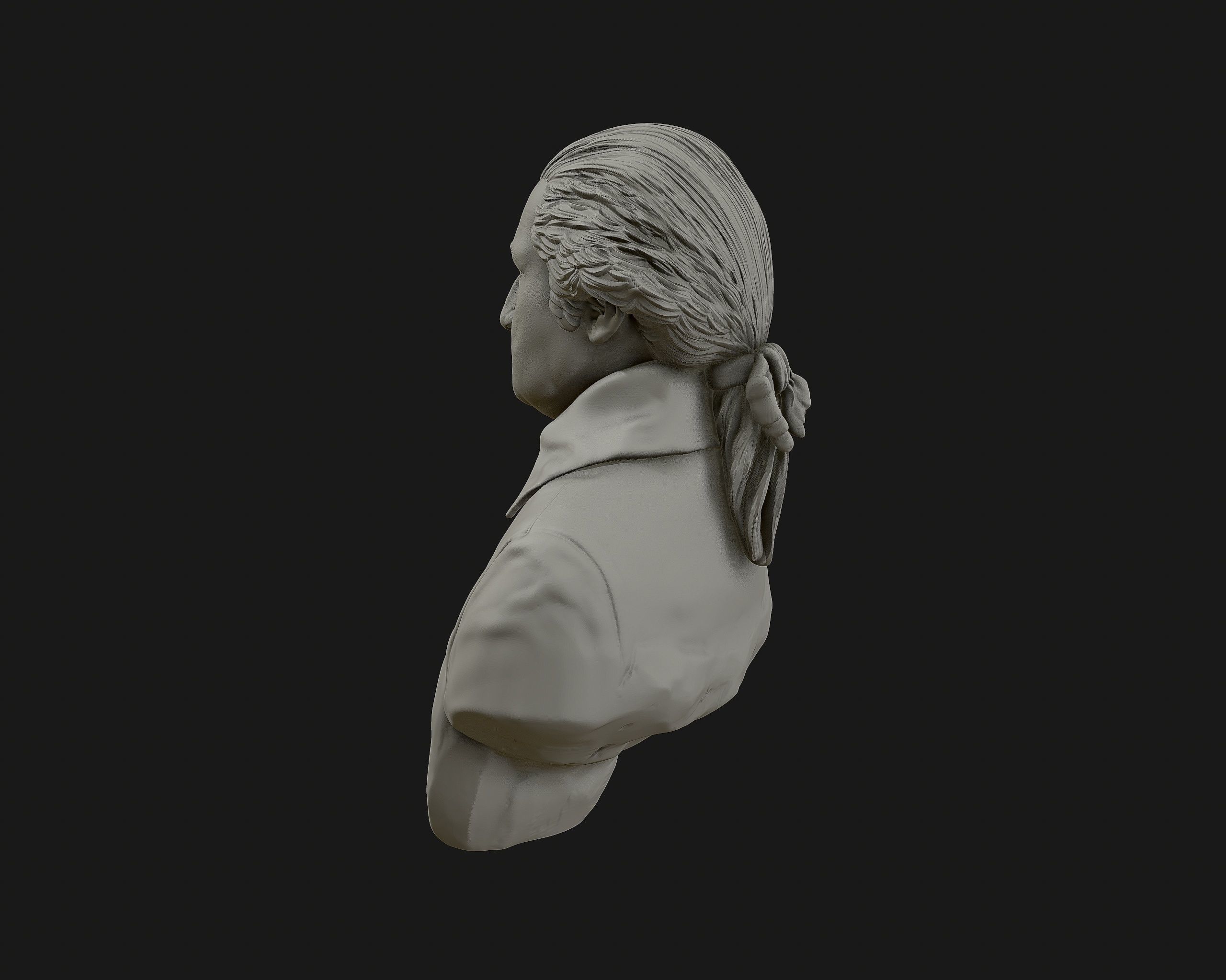 George Washington 3D Model 3D print model_14