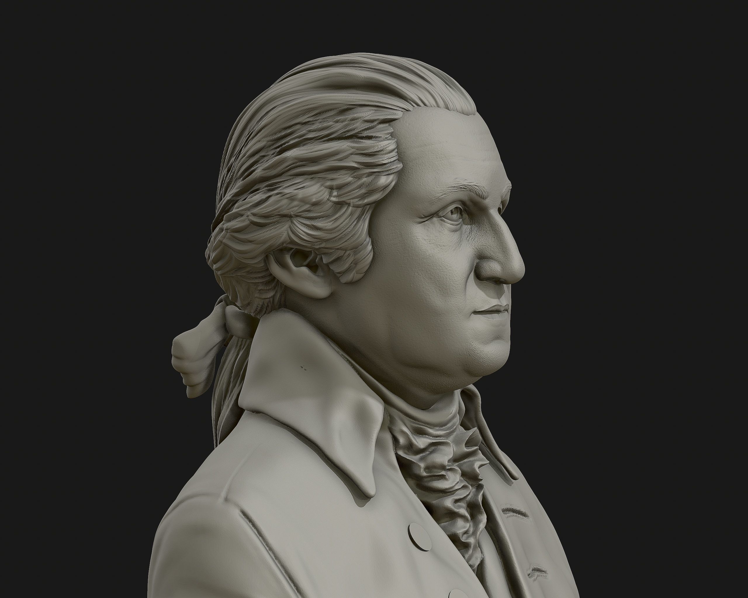 George Washington 3D Model 3D print model_20
