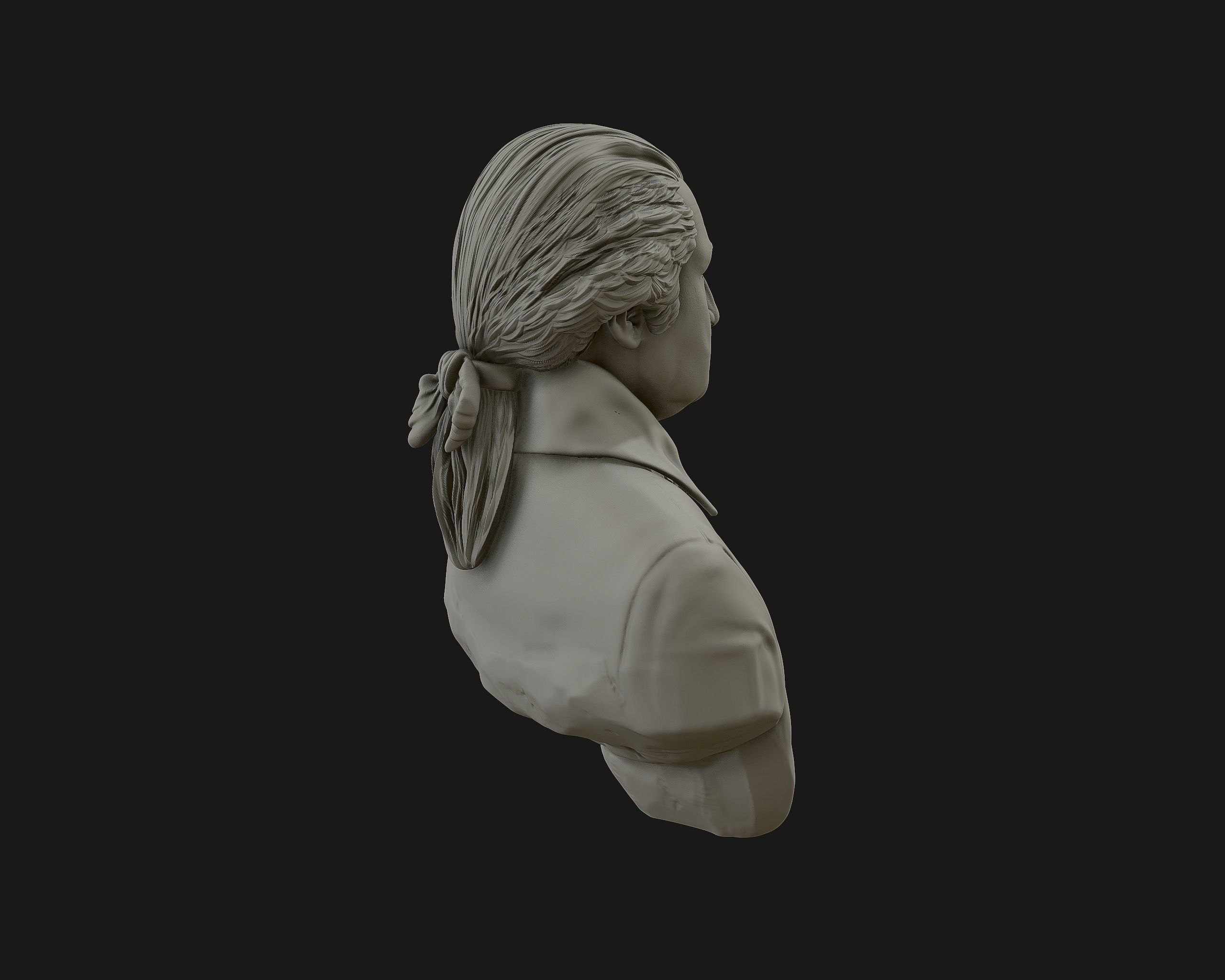 George Washington 3D Model 3D print model_10