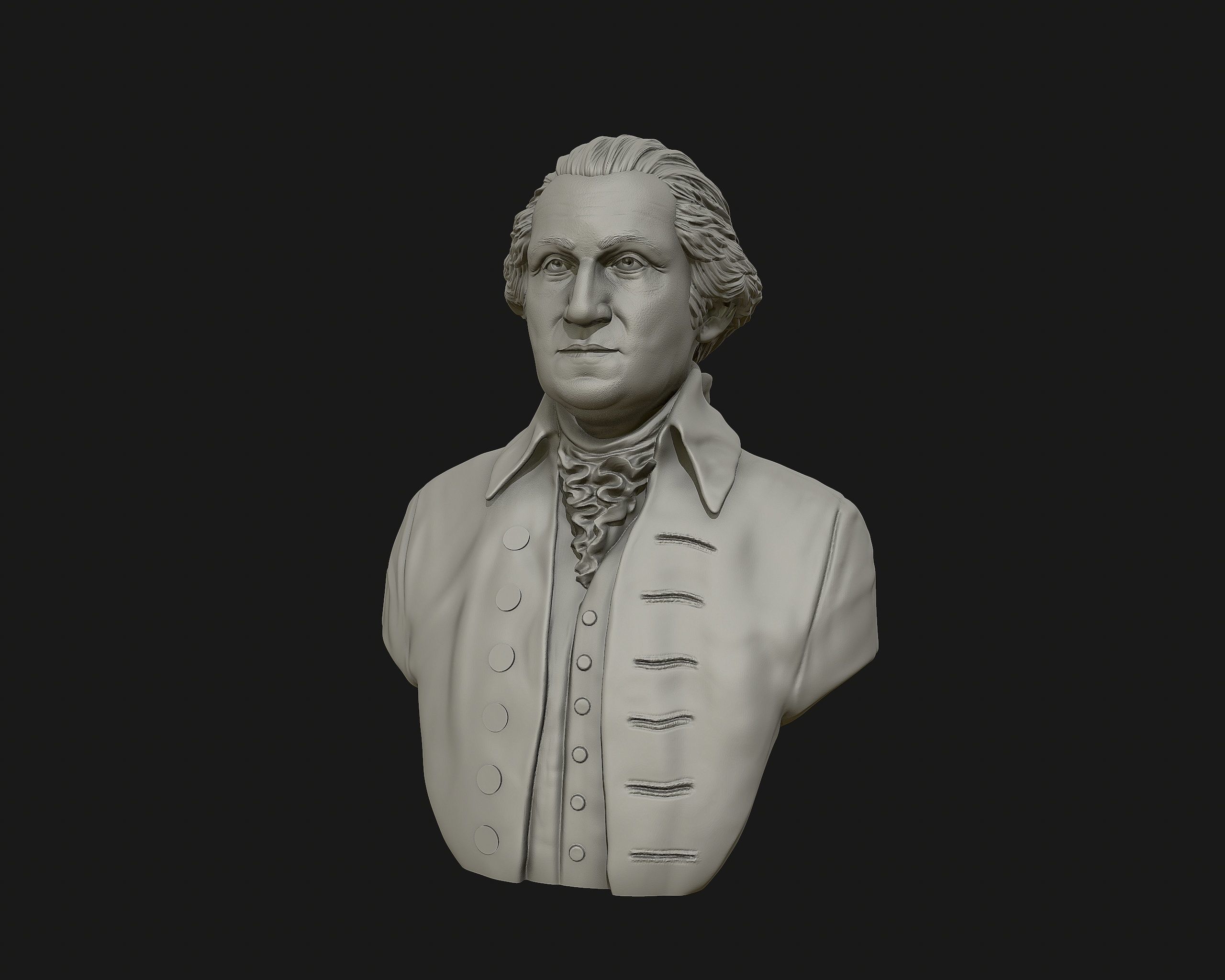George Washington 3D Model 3D print model_18