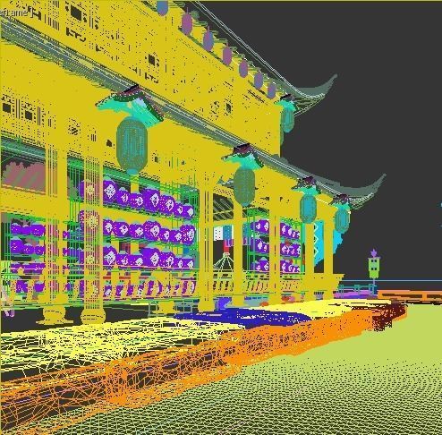 Ancient buildings 3D model_10