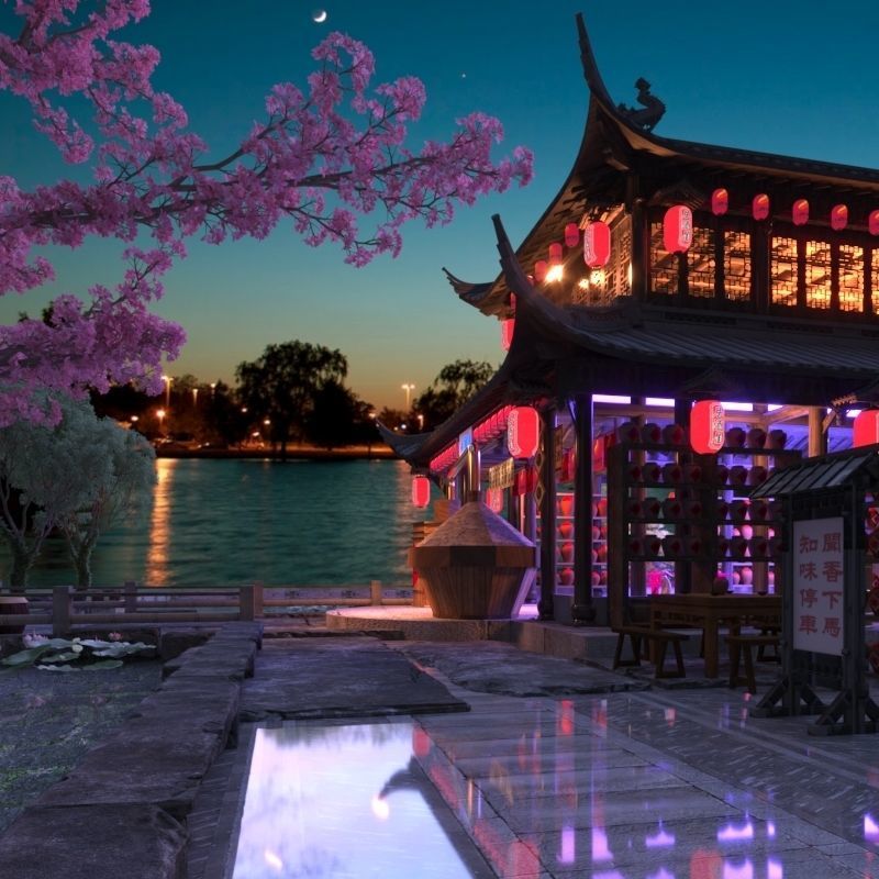 Ancient buildings 3D model_1