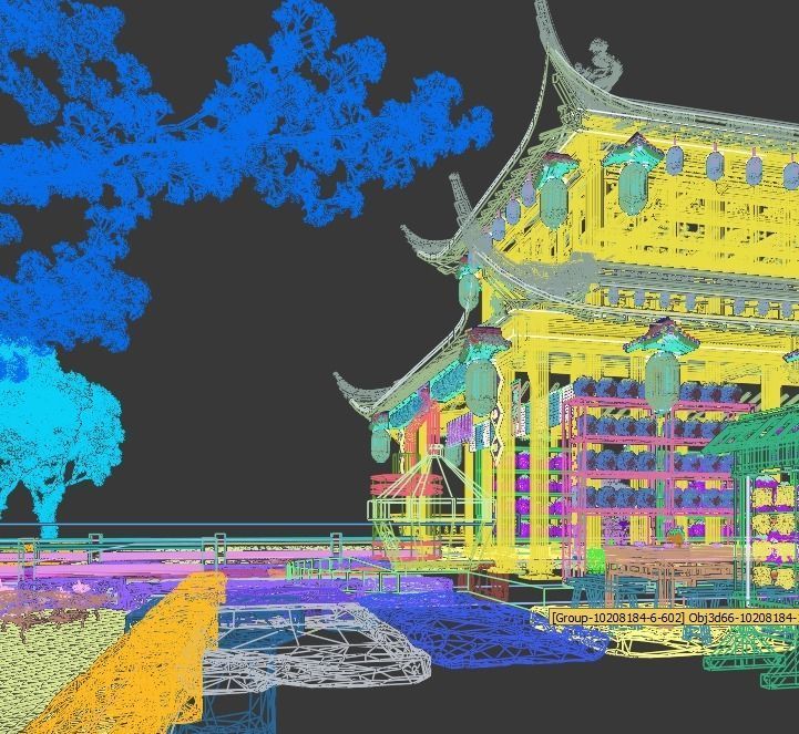 Ancient buildings 3D model_5