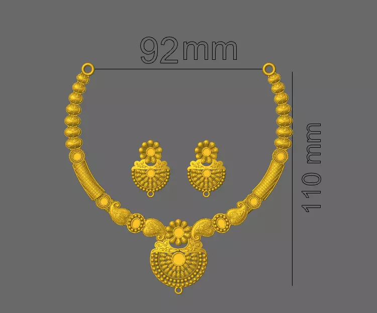 neckles 3D print model_0