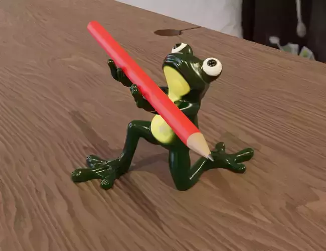 Frog pen holder