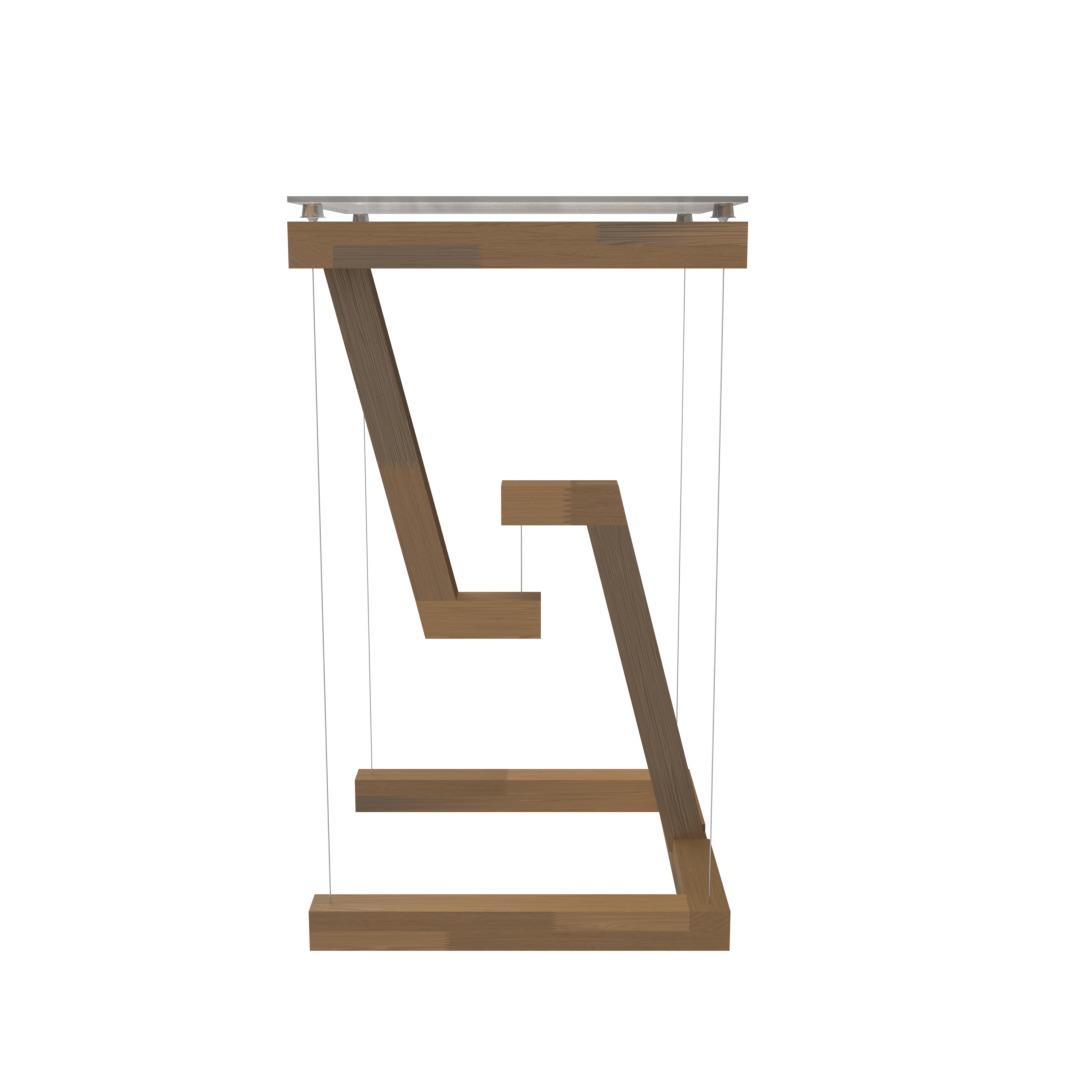 Designer Table 3D model_2