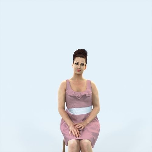 3D model Yearn 22F Listening Sitting Casual Woman VR / AR / low-poly ...