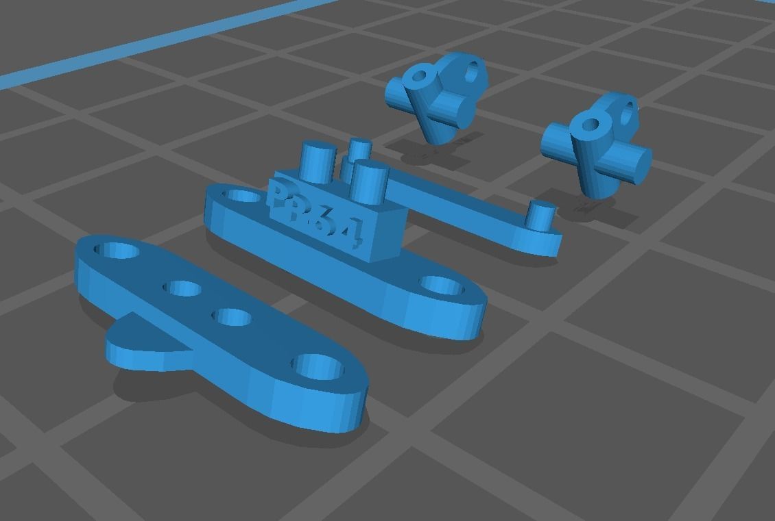 RACK DE DIRECCION MOVIL PARA GIRAR RUEDAS 1 64 DRIFT RACE 3D print model_3