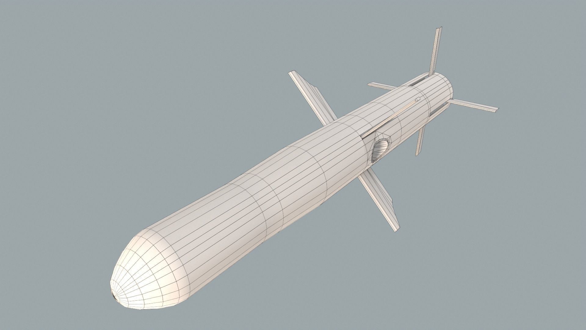 Missile Launcher BGM-71D TOW-2 X2 3D model_17