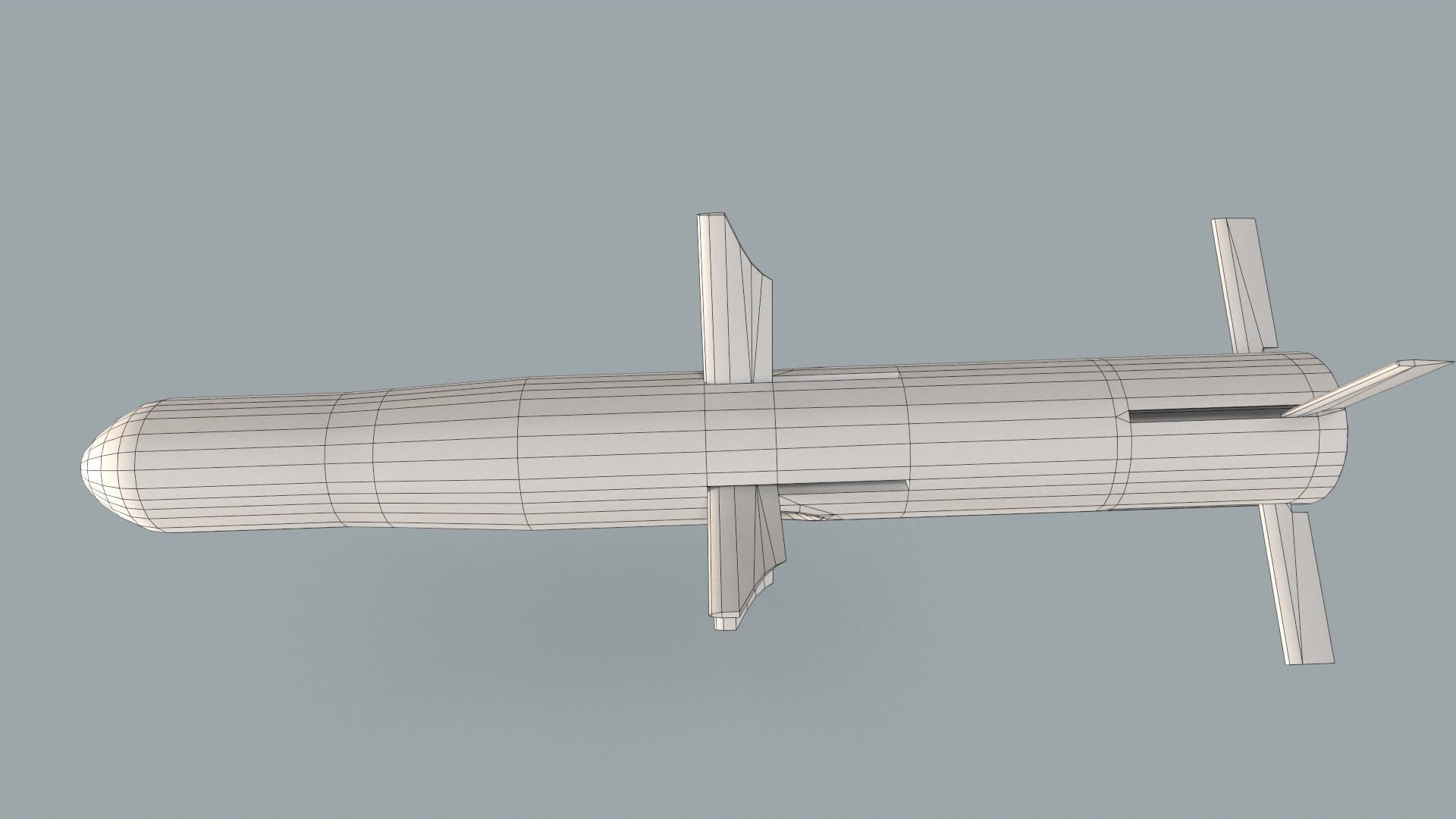 Missile Launcher BGM-71D TOW-2 X2 3D model_19