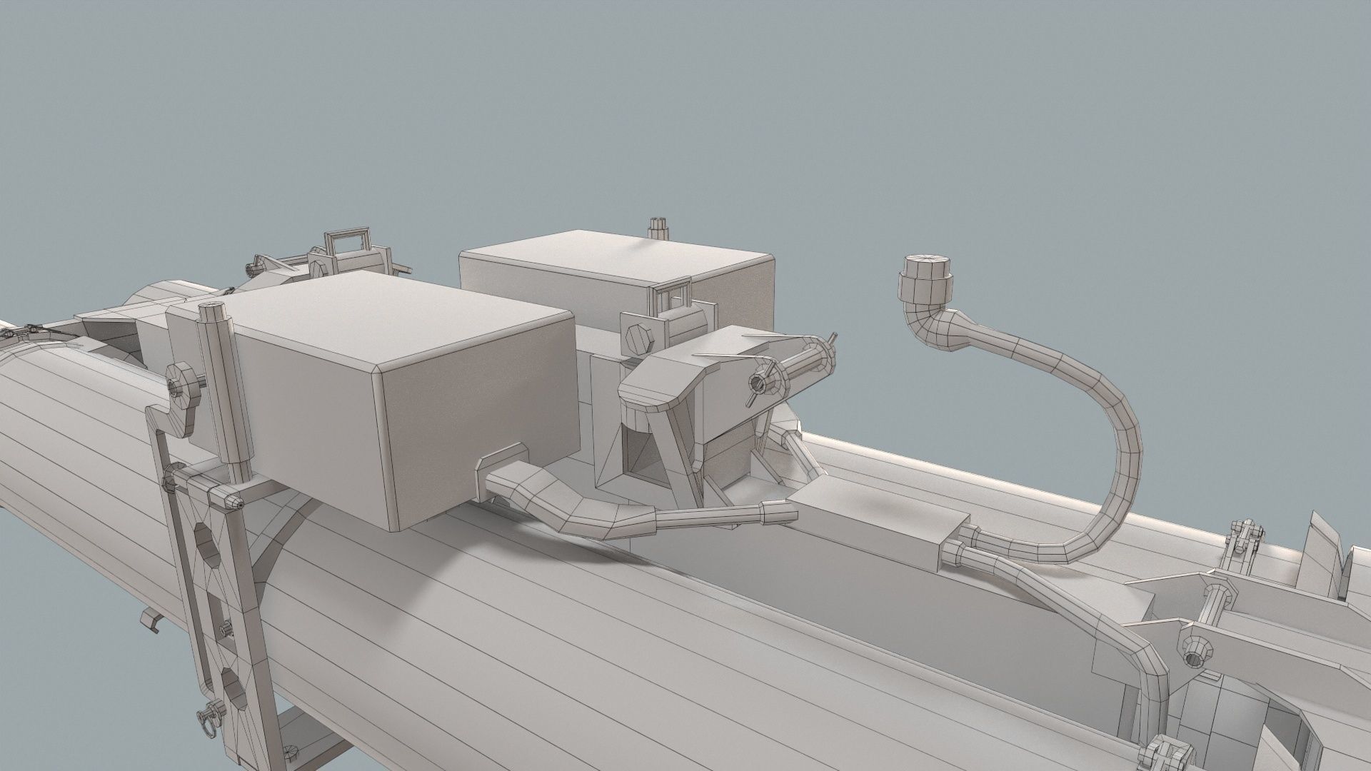 Missile Launcher BGM-71D TOW-2 X2 3D model_15