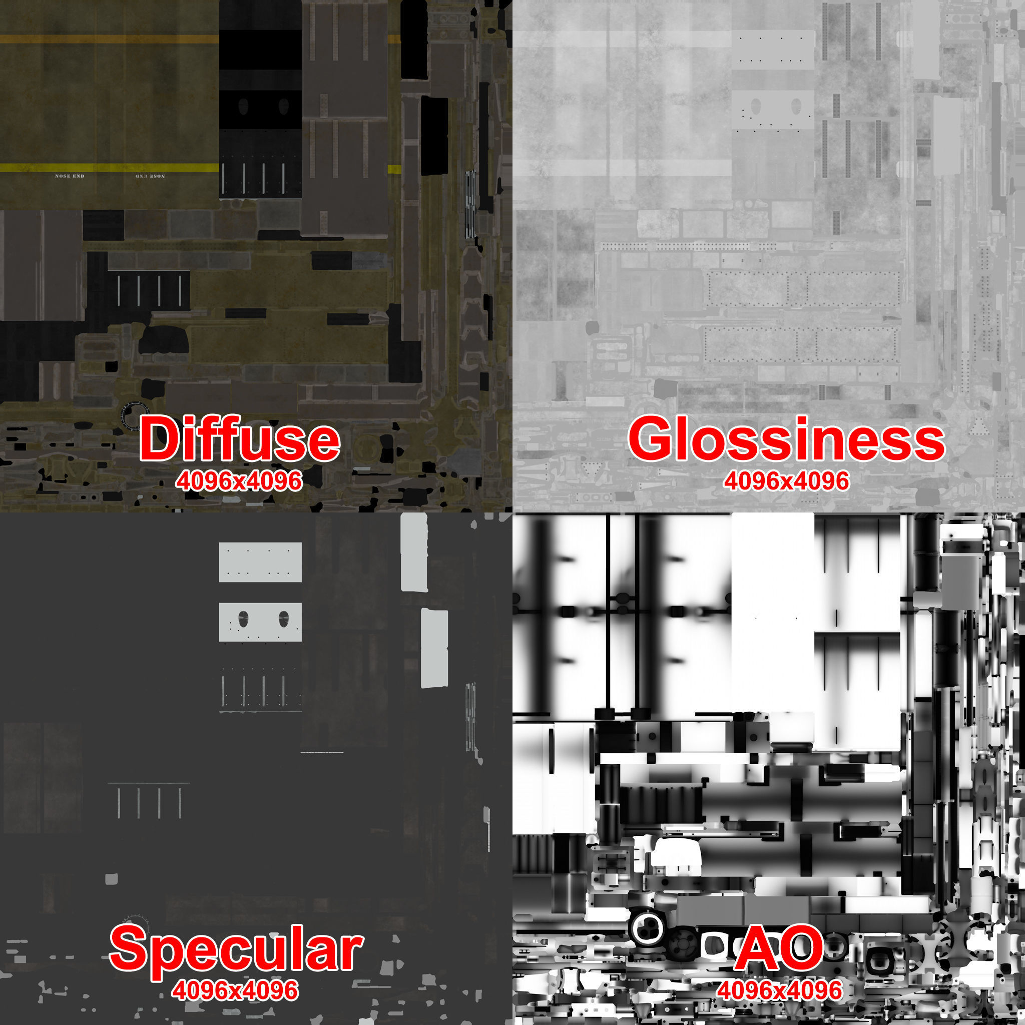 Missile Launcher BGM-71D TOW-2 X2 3D model_23