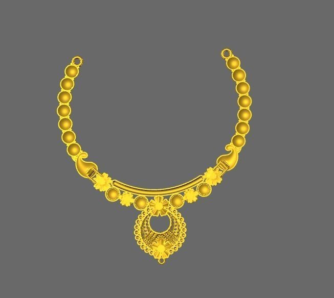 neckles 3D print model_5