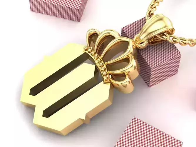 W Pendant Letter Jewelry Version 7