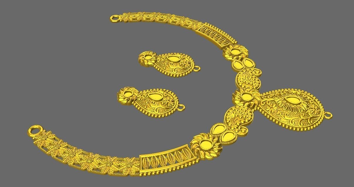 neckles 3D print model_3