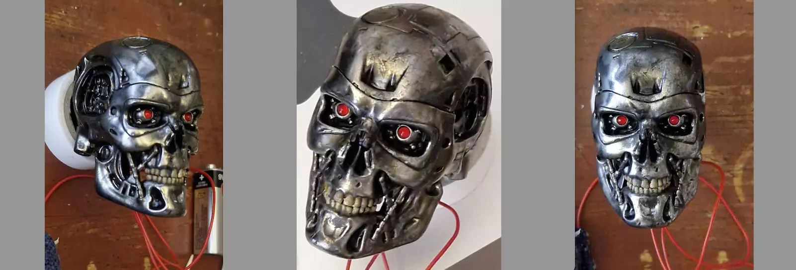 T-800 Skull Terminator 2 Judgment Day Replica 3D model 3D