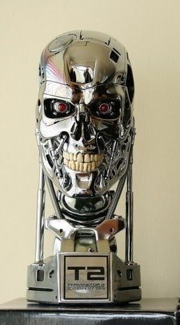 T-800 Skull Terminator 2 Judgment Day Replica 3D print model_1