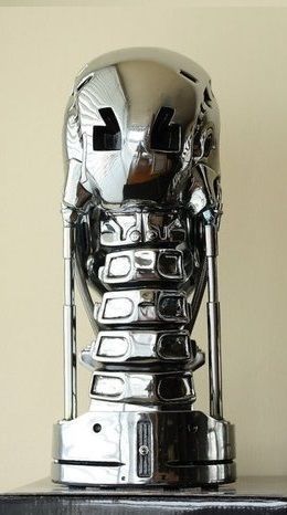 T-800 Skull Terminator 2 Judgment Day Replica 3D print model_3