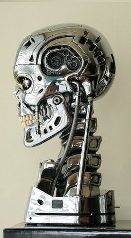 T-800 Skull Terminator 2 Judgment Day Replica 3D print model_2