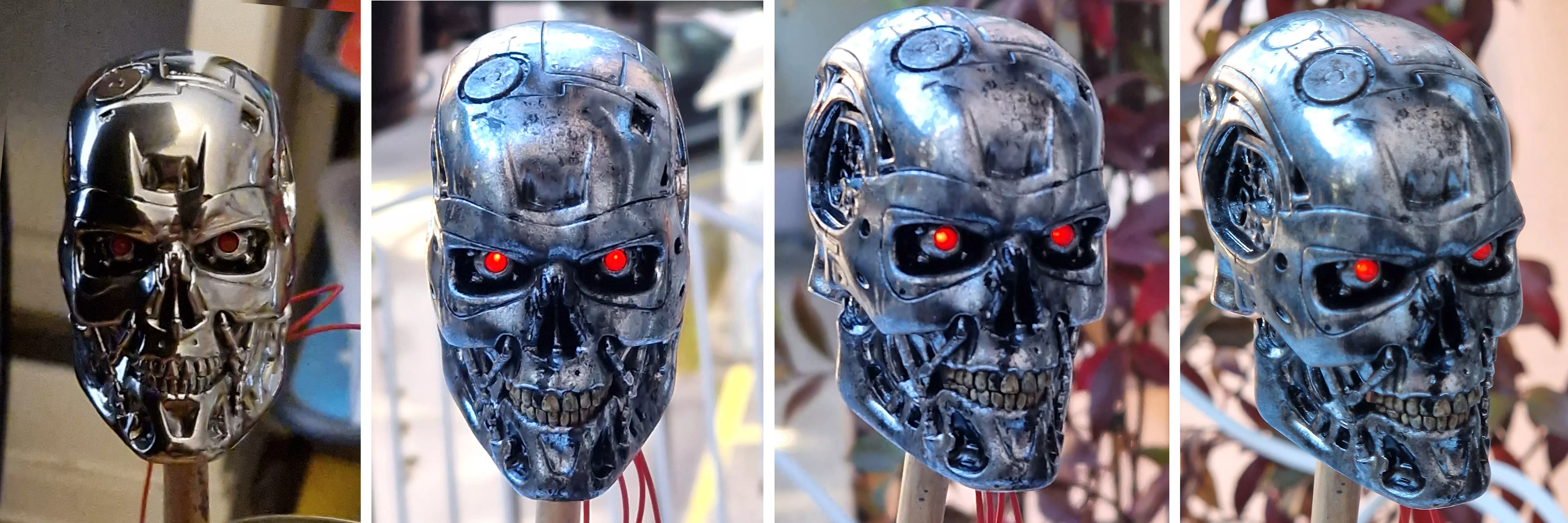 T-800 Skull Terminator 2 Judgment Day Replica 3D model 3D