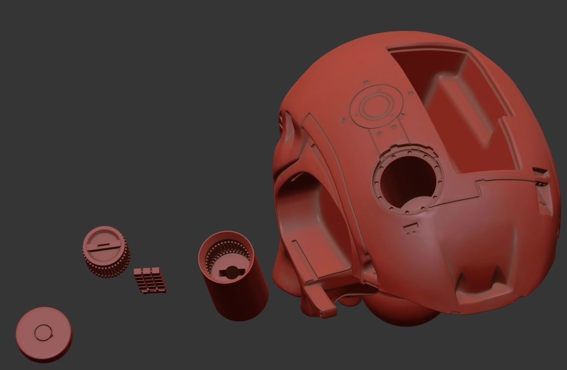 T-800 Skull Terminator 2 Judgment Day Replica 3D print model_23