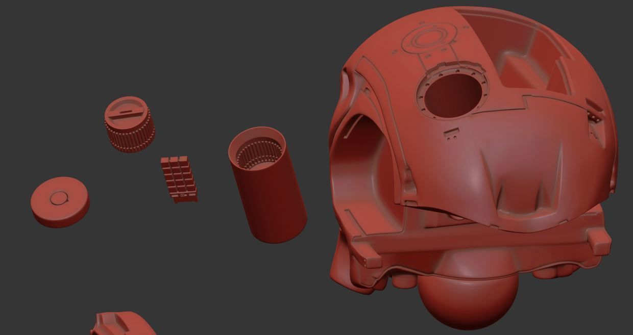 T-800 Skull Terminator 2 Judgment Day Replica 3D print model_24