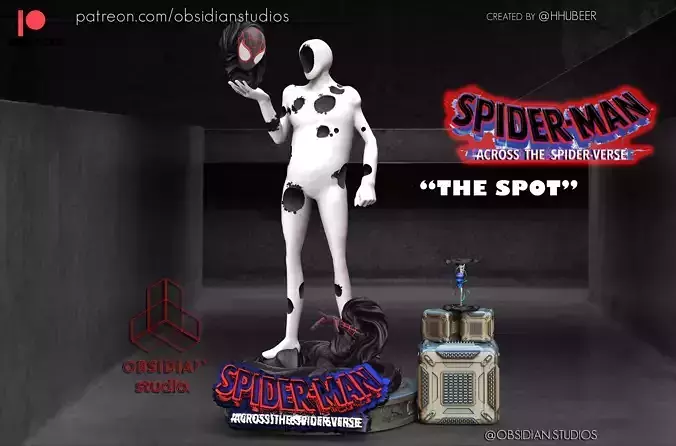 THE SPOT - SPIDERMAN ACROSS THE SPIDER VERSE 3D print model