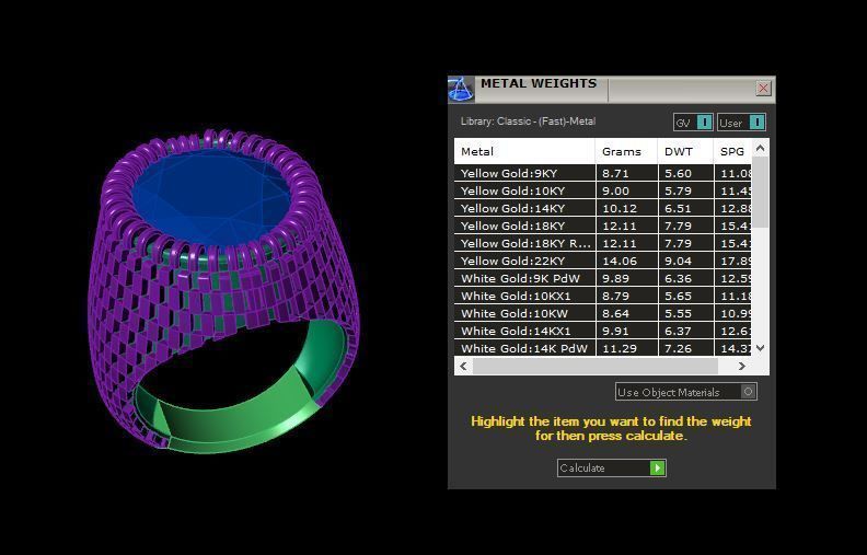 Rings 3D print model_6